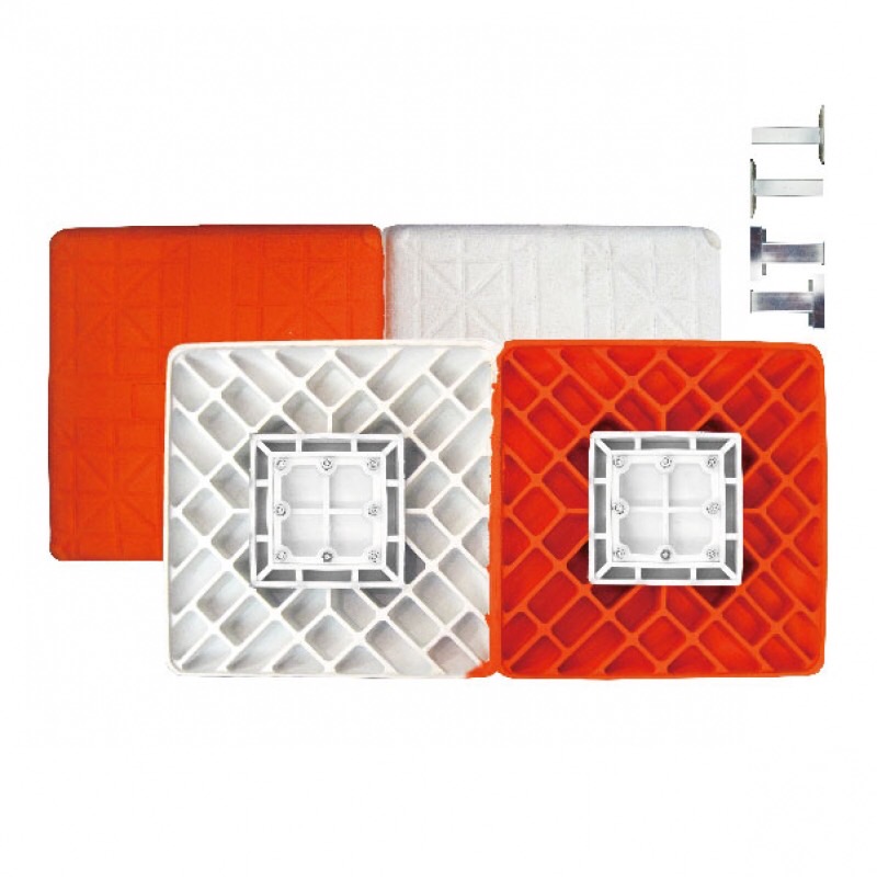 一壘雙色固定壘包